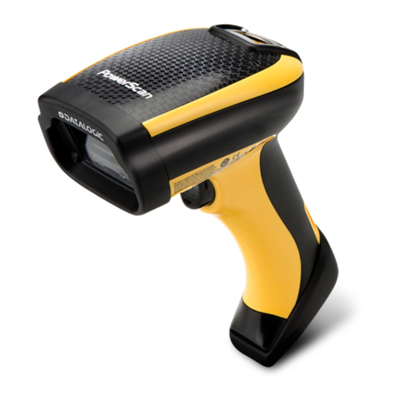 Datalogic PowerScan PBT9100 Product Reference Manual