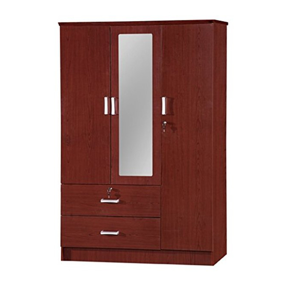 Hodedah wardrobe assembly discount