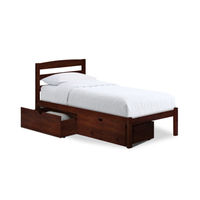 P'kolino Twin Bed with Storage Drawers PKFFBRTBSDCHY Assembly Instructions Manual