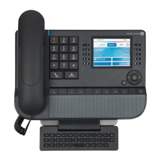 SW Comms Alcatel Omni Office Quick User Manual