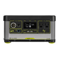 GOAL ZERO YETI 500X LITHIUM User Manual