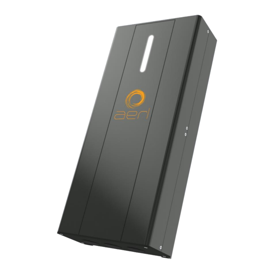 aerl CoolMax SRX Series Manuals