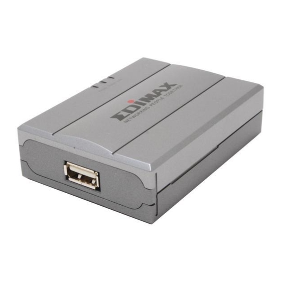 Edimax PS-1206MF Quick Installation Manual