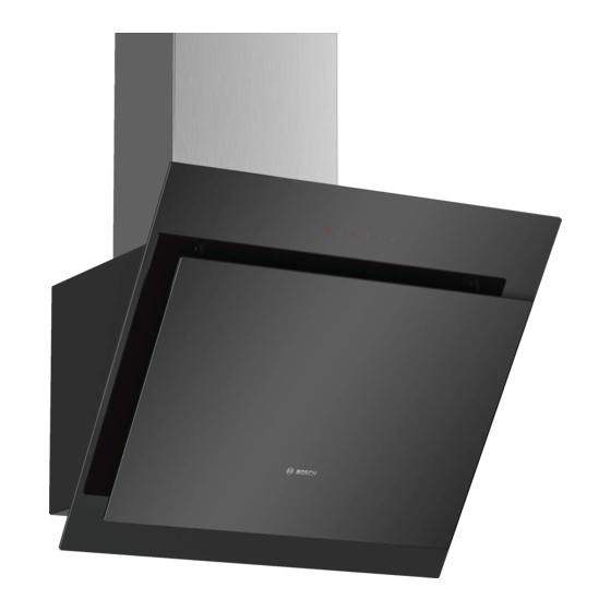 Bosch DWK67CM60B Instructions For Installation And Use Manual