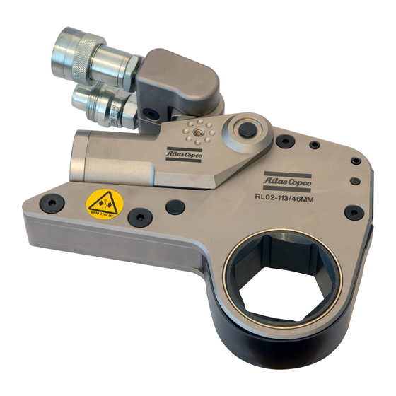 Atlas Copco RTX-18 Quick Setup Manual