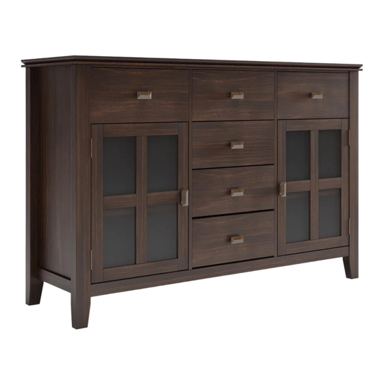 SIMPLIHOME Brooklyn+Max WyndenHall AXCHOL012-GR Manuals