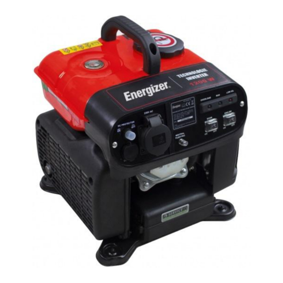 Energizer EZG1600i-A-UK Manuals