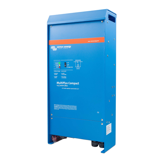 Victron energy MultiPlus Compact 12/2000/80-50 120V Manual