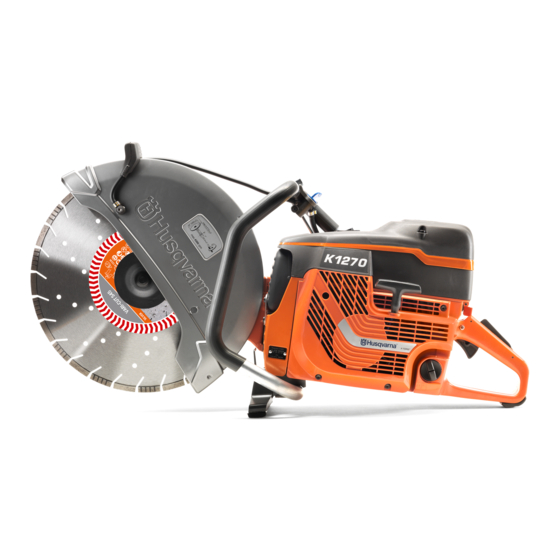 Husqvarna K 1270 II Operator's Manual