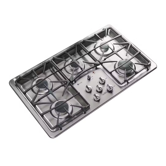 GE JGP975SEKSS - 36" Gas Cooktop Dimensions And Installation Information