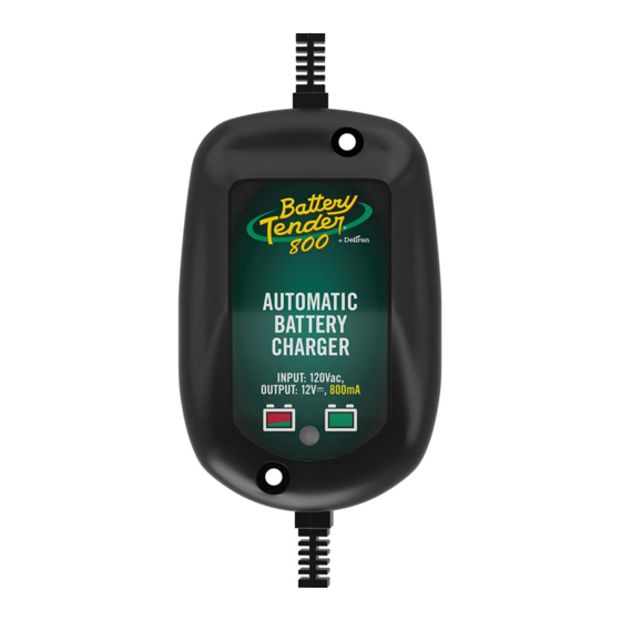 Battery Tender 022-0150-DL-WH User Instructions