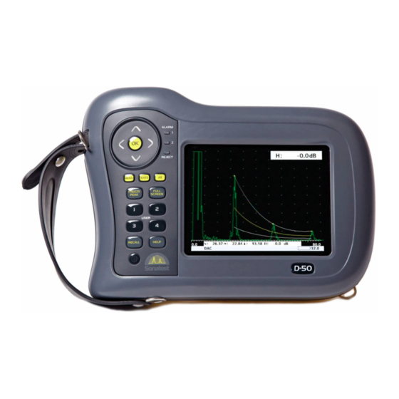 Sonatest Sitescan D-50 User Manual