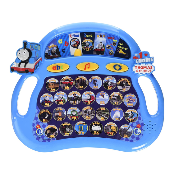 Thomas & Friends Alphaphonics Instruction Manual