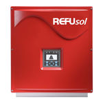 REFUSOL 008K bis 20K Operating Instructions Manual