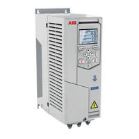 ABB ACH580-01 Series Quick Installation And Start-Up Manual