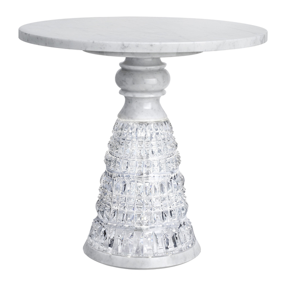 Baccarat NEW ANTIQUE Instructions For Assembly