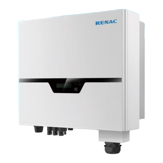 Renac R3 Micro Series Manual