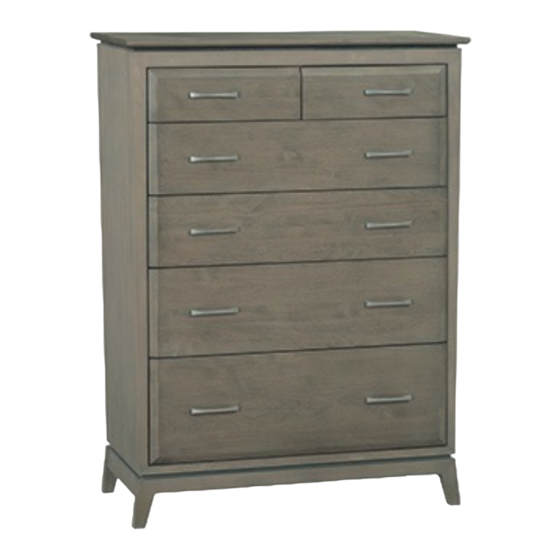 Whittier Wood Furniture 1230AFLSOb Assembly Instructions
