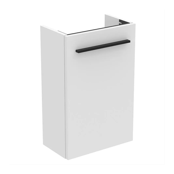 Ideal-Standard I.LIFE S T5302DU Installation Manual