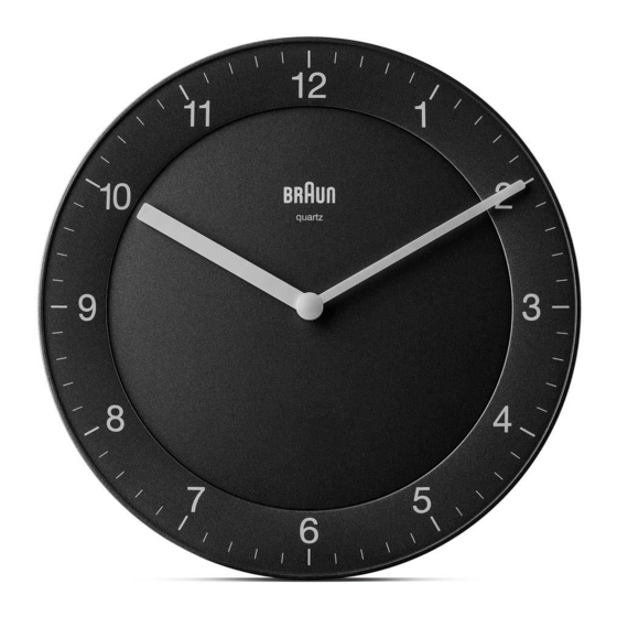 Braun BC06 User Instructions And Guarantee