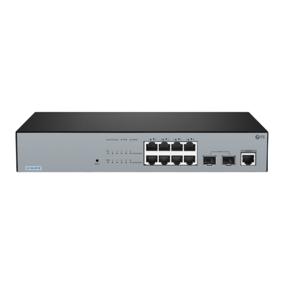 FS PoE+ Series Configuration Manual