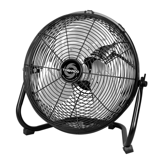 Tornado HI-FAN-12HVFF-1P Instruction Manual