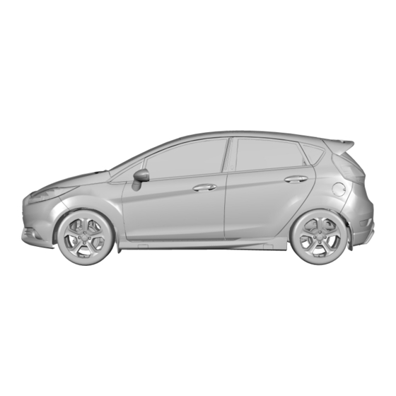 Ford Fiesta ST Supplement Manual