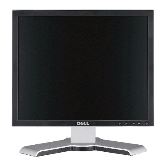 Dell UltraSharp 1708FP Specifications