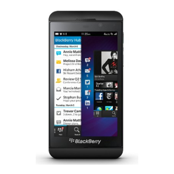 Blackberry Z10 User Manual