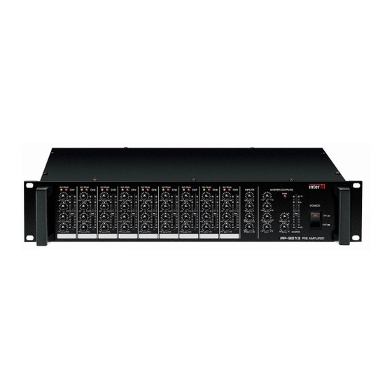 Inter-m PP-9213 Service Manual