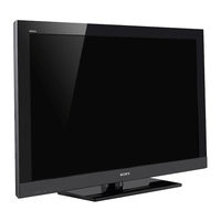 Sony KDL-40EX500 - Bravia Ex Series Lcd Television Manuals