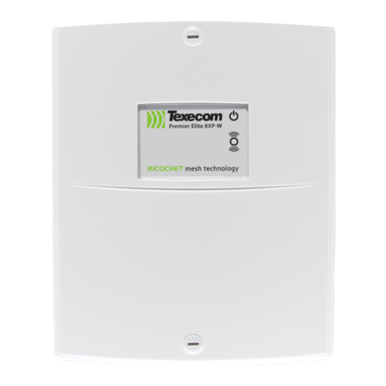Texecom Premier Elite 8XP-W Installation Manual