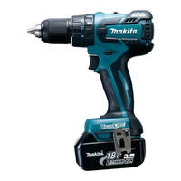 Makita DHP459 Instruction Manual
