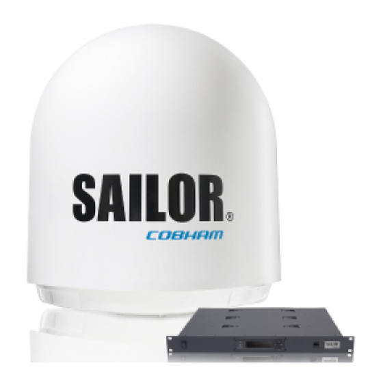 COBHAM SAILOR 900 Installation Manual