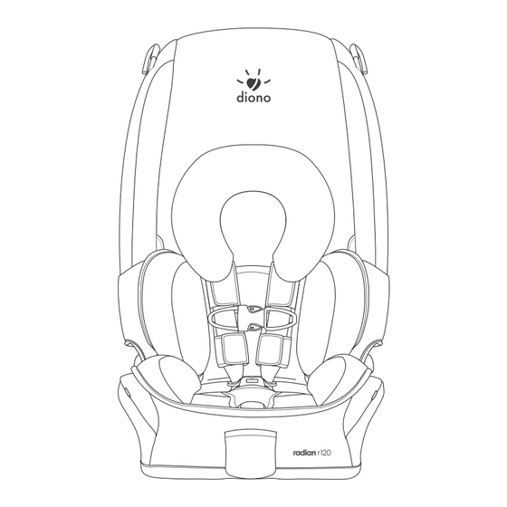Diono Radian R120 Instruction Manuals