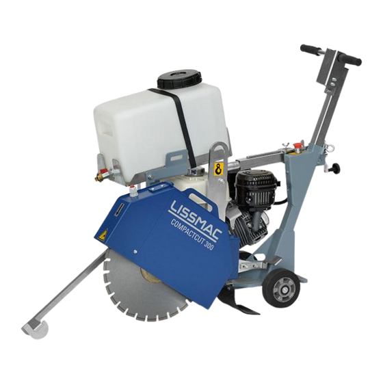 Lissmac COMPACTCUT 300 P Operating Manual