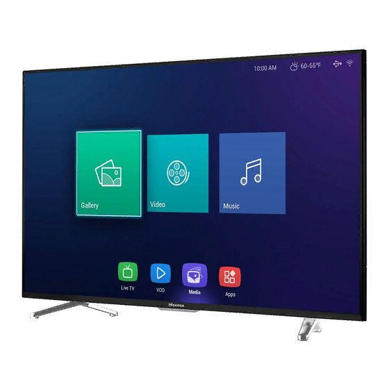 Hisense LTDN42K390HK3D Manuals