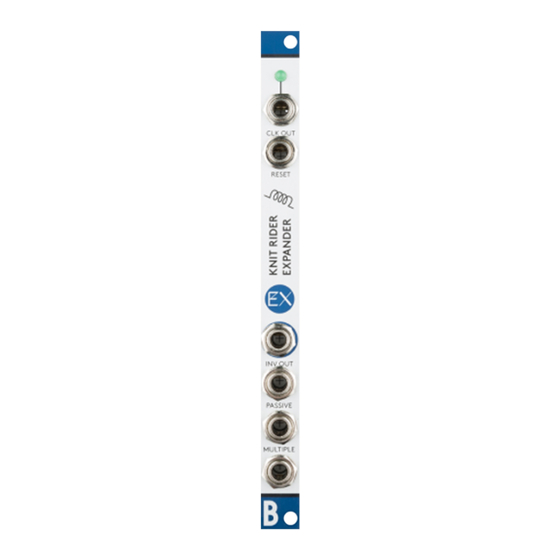 Bastl Instruments Knit Rider Quick Start Manual