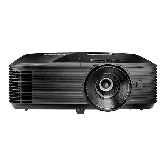 Optoma X400LV User Manual