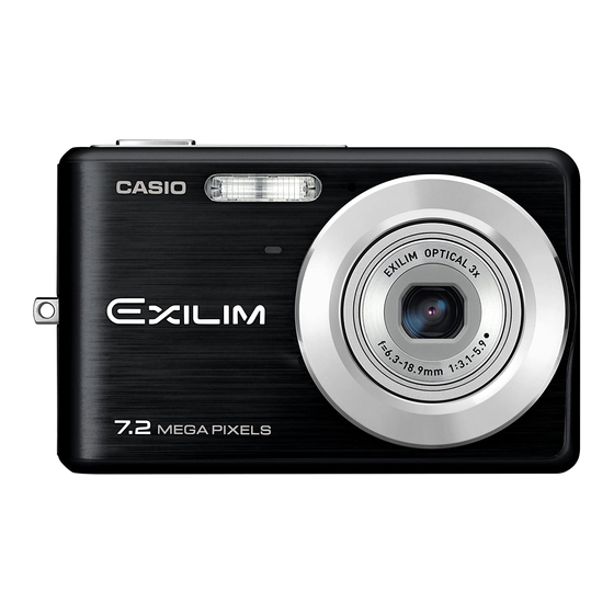 Casio EX Z77 - EXILIM ZOOM Digital Camera Manuals