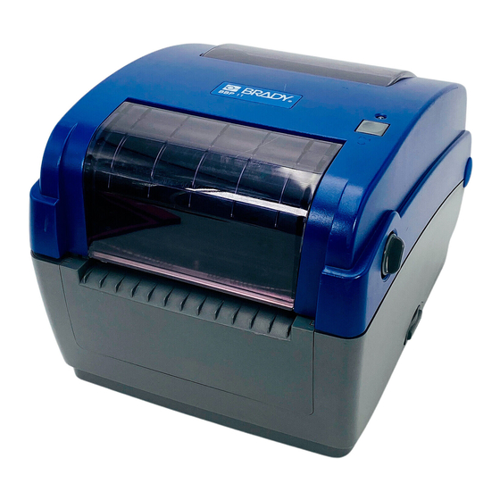 Brady BBP11-24L Barcode Label Printer Manuals
