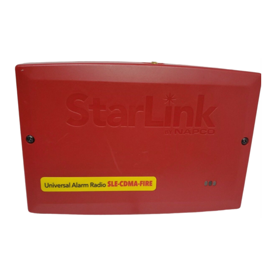 NAPCO StarLink Series Getting Started