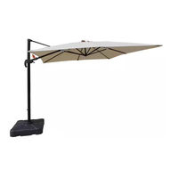 Island Umbrella Sunbrella NU6045 Instruction Manual
