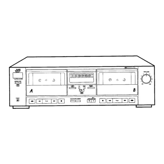 JVC COMPU LINK TD-W304 A Instructions Manual