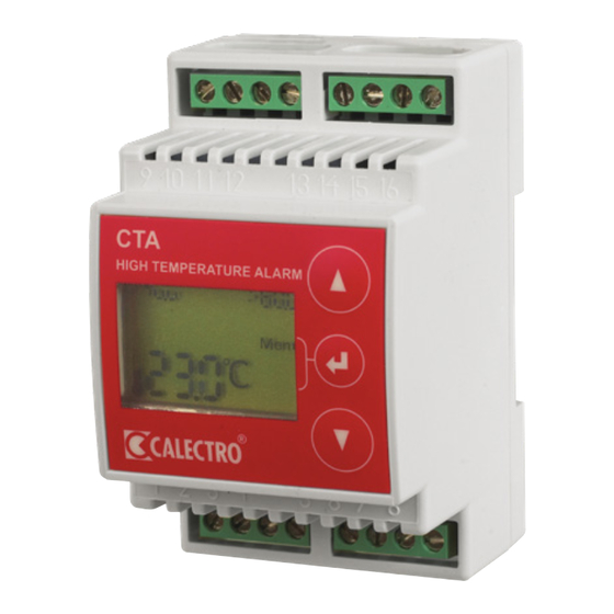 CALECTRO CTA-24/230V Installation Instructions