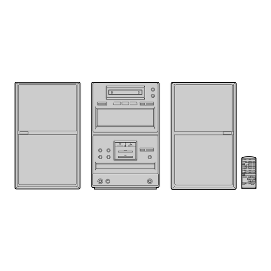 Sharp MD-X5H Service Manual