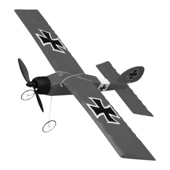 protech Fokker-E Instruction Manual
