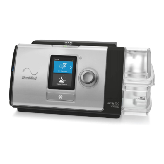 ResMed Lumis 100 VPAP S User Manual