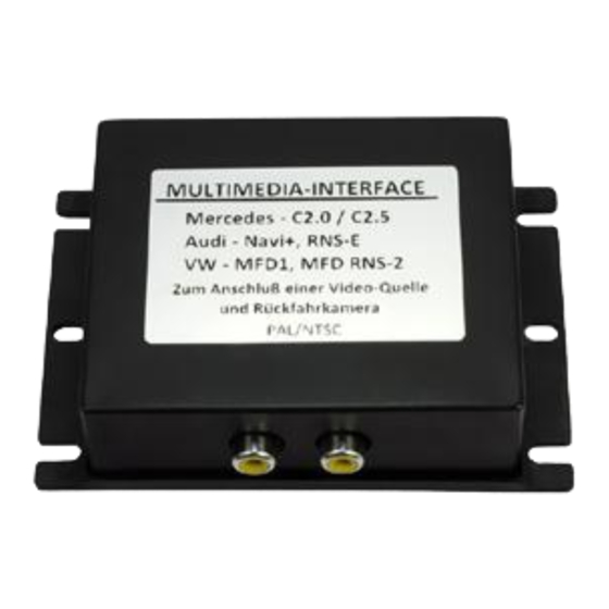 Caraudio-Systems c.LOGiC C1-RNSE Manual