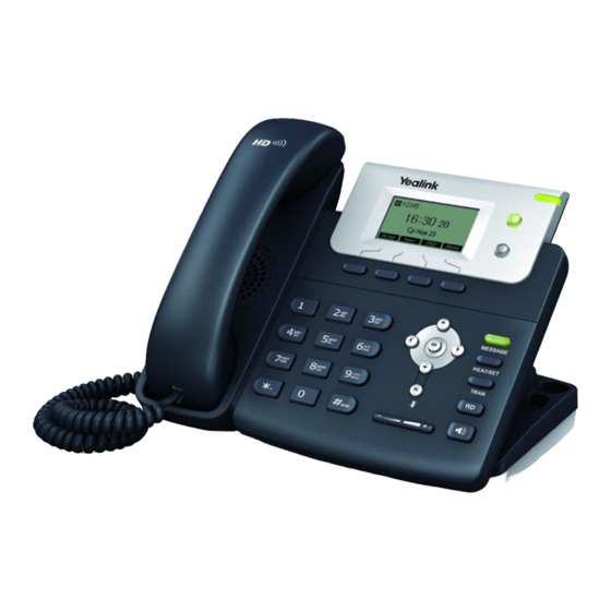 Yealink SIP-t21p Quick Start Manual